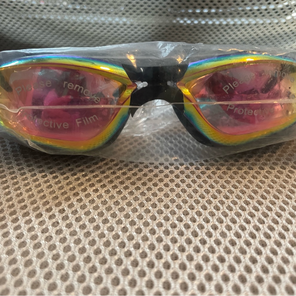 Kids Swim Goggles  Rainbow